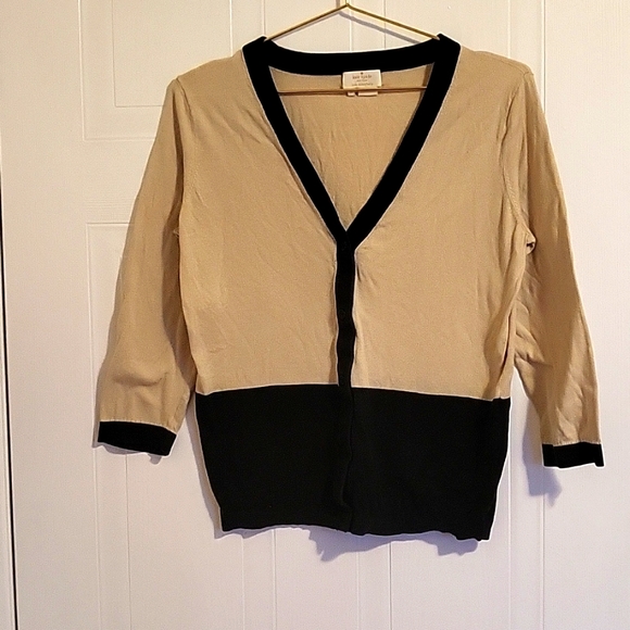 Kate spade dual color cardigan - Picture 1 of 10